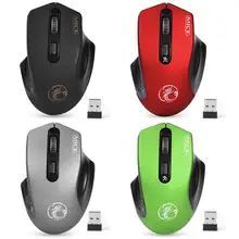 IMice E-1800 беспроводная мышь 2000 dpi Регулируемый USB 3,0 приемник оптическая компьютерная мышь 2,4 ГГц эргономичная мышь для ноутбука ПК мышь