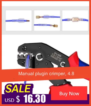 0.25-10mm tubular frieze pliers set of 1640-pces terminal frieze tools mini electric pliers hsc8 joint precision grip