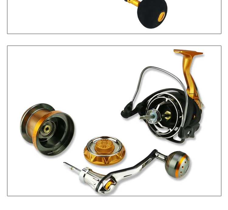 YUMOSHI TK10000 14+1BB METAL SURF  REEL LONG CASITNG FISHING REELS
