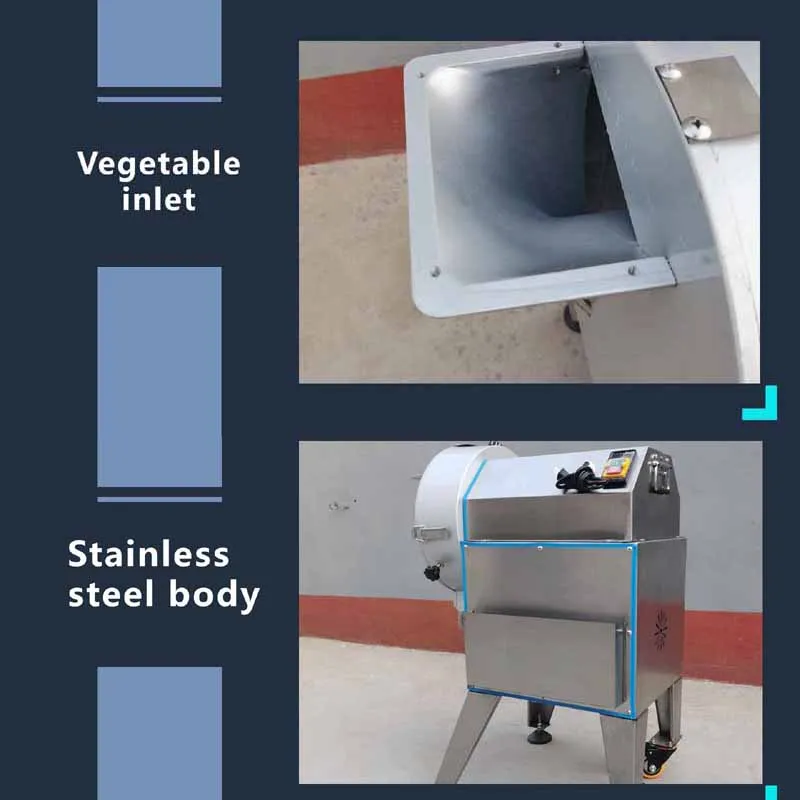 Cortador de vegetales Industrial, Máquina de cortar verduras para  Restaurante