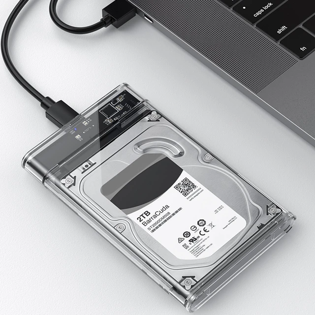 SATA 2.5 USB 3.0 Type C SATA Hdd Box HDD Hard Disk Drive External HDD  Enclosure Case Tool Free 5 Gbps Support 2TB UASP - AliExpress