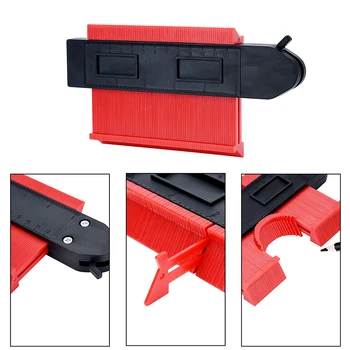 

Shape Contour Gauge Duplicator Profile Measuring Tool Contour Duplication Gauge Contour Template Plastic Contour Copy Duplicator