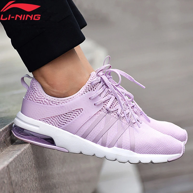  Li-Ning Women BUBBLE UP Lifestyle Shoes Air Cushion Wearable LiNing li ning Sport Shoes Breathable Sneakers AGCN136 YXB174 