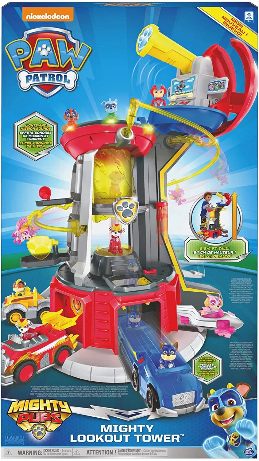 Paw Patrol Headquarters Mighty Pups 