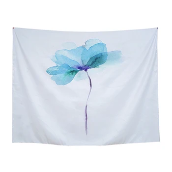 

100% Polyester 1PC Plant Printed Macrame Arcoiris Tapestry Wall Hanging 150x200cm Bohemian Decoration for Home Blankets