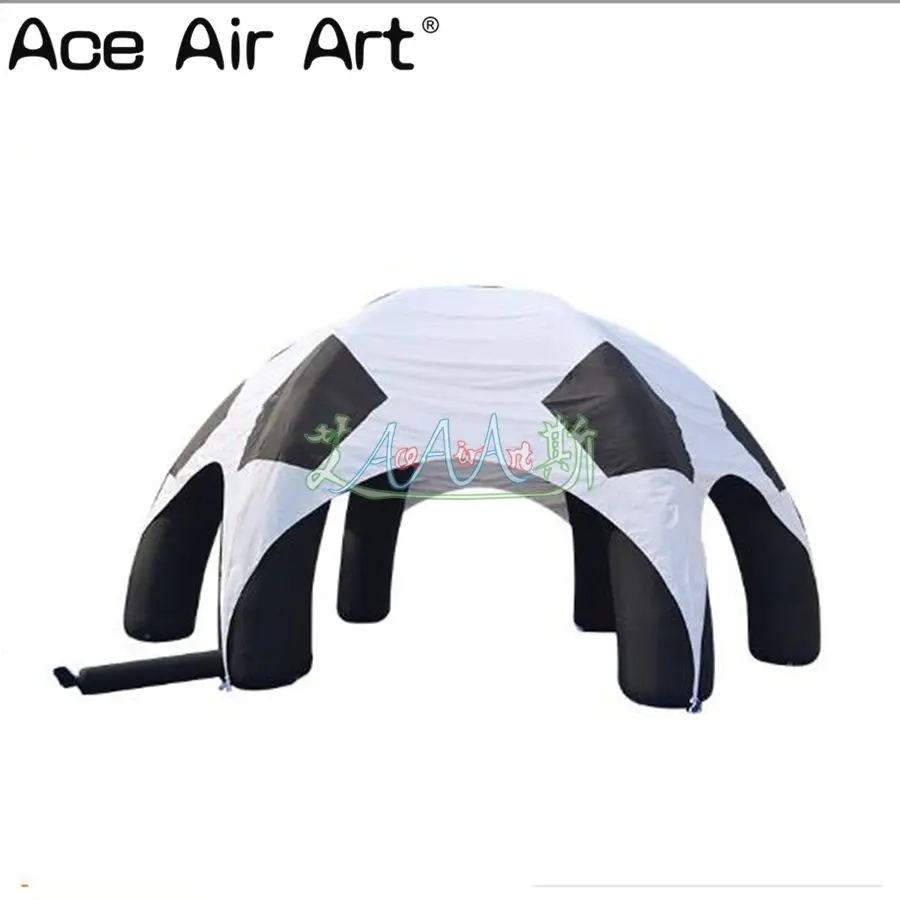 Giant-Inflatable-football-shaped-dome-tent-6-legs-inflatable-spider-tent-for-outdoor-advertising-Sports-events