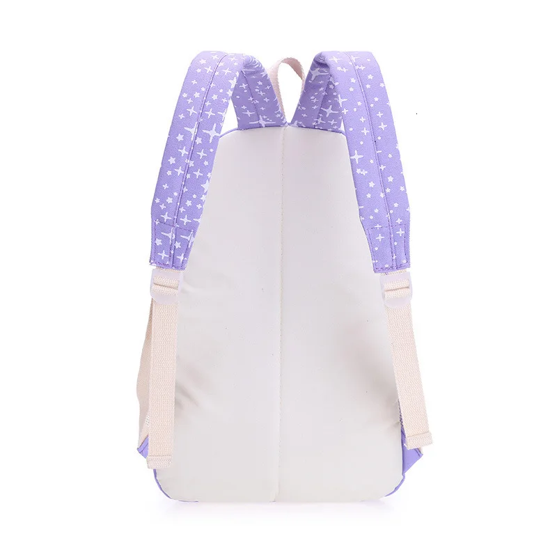 Модные женские текстильные школьные рюкзаки ранец для колледжа 3 шт./компл. plecak для девочки-подростка и рюкзак для мальчиков Moclila сумка на плечо