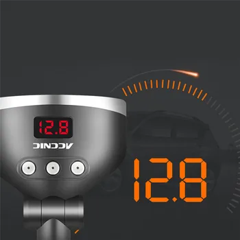 

3 in 1 Dual USB Car Cigarette Lighter Socket Splitter Plug 3 Car Voltage Monitor 13cm x 8.8m x 4.7CM