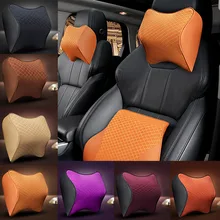 Горячая пространство пены памяти Автомобильная подушка для поддержки поясницы авто подушка Автомобильная ткань Подушка X66