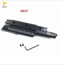 Tri-Rail верхняя крышка приемника 5-го поколения тактическая Пикатинни Стиль Тактический Tri-Rail крепление рельса AK-47 матовая для охотничьей винтовки