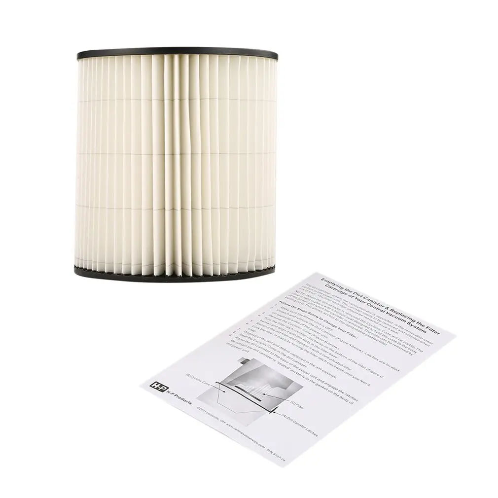 

Central Vacuum Replacement Filter Part for Dirt Devil VFDD810601 Cartridge Filter Royal Canister Vacuum Cleaner Accessories