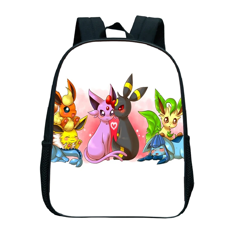 7 Покемон Мини Книга Mochilas Gengar Mewtwo Дети сумка для начальной школы кавайный Пикачу красивый узор детский сад рюкзак - Цвет: 7