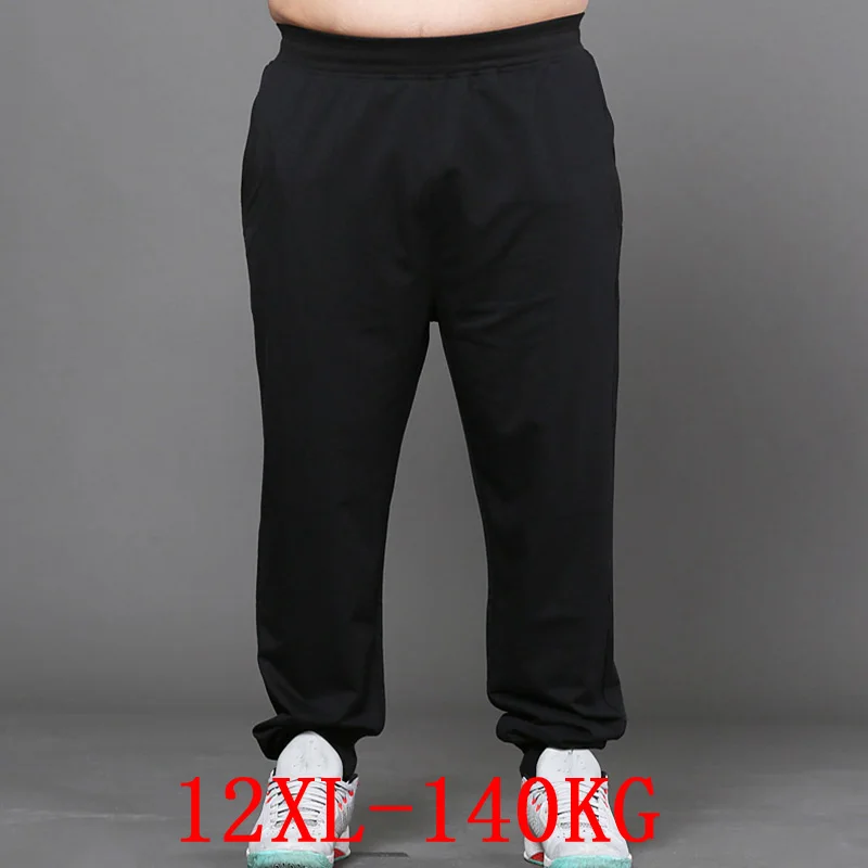 

Men's big pants 170KG plus size 11XL 12XL loose stretch large size 6XL 7XL 8XL 9XL 10XL spring casual pants black50 52 54 56 58