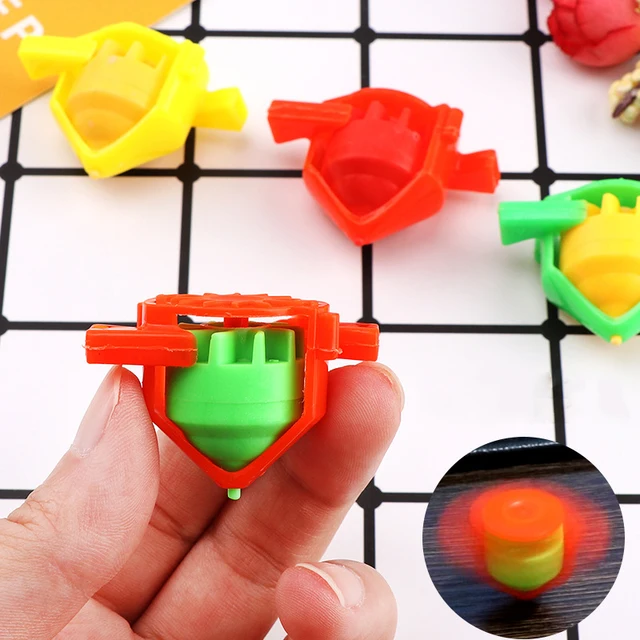 1PCs Spinning Top Novelty Whistle Gyro Toys Blowing Rotation Stress Relief Desktop Spinning Top Toys Kids Toys Gift Classic Toys 2