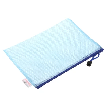 

Document Bag A3 Size Zipper File Pocket Storage School Office Supply Waterproof