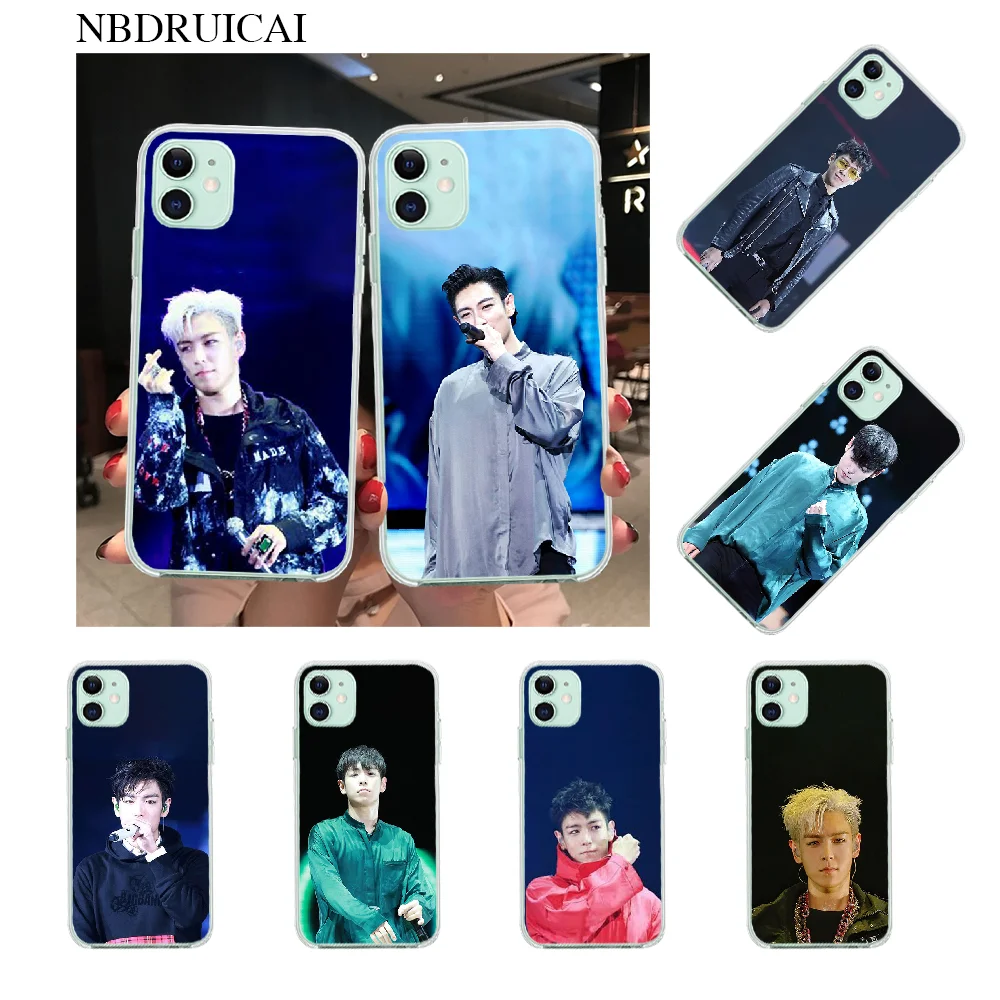 Мягкий силиконовый чехол для телефона из ТПУ PENGHUWAN BigBang T.O iPhone 11 pro XS MAX 8 7 6 6S Plus X 5S SE