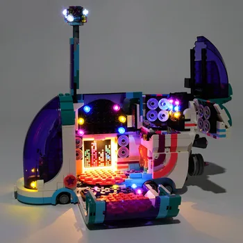 

MODIKER Small Particle Building Block Accessories USB Lighting Kit for Deformed Dream Party Bus 70828 LED Included Only
