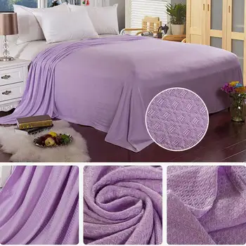 

Car Seat Throws Bamboo Fiber Couch Throw Anti- Microbial Travel Quilt Summer Blanket Bedding Hot Sofa Rug Bedspread Large Towel