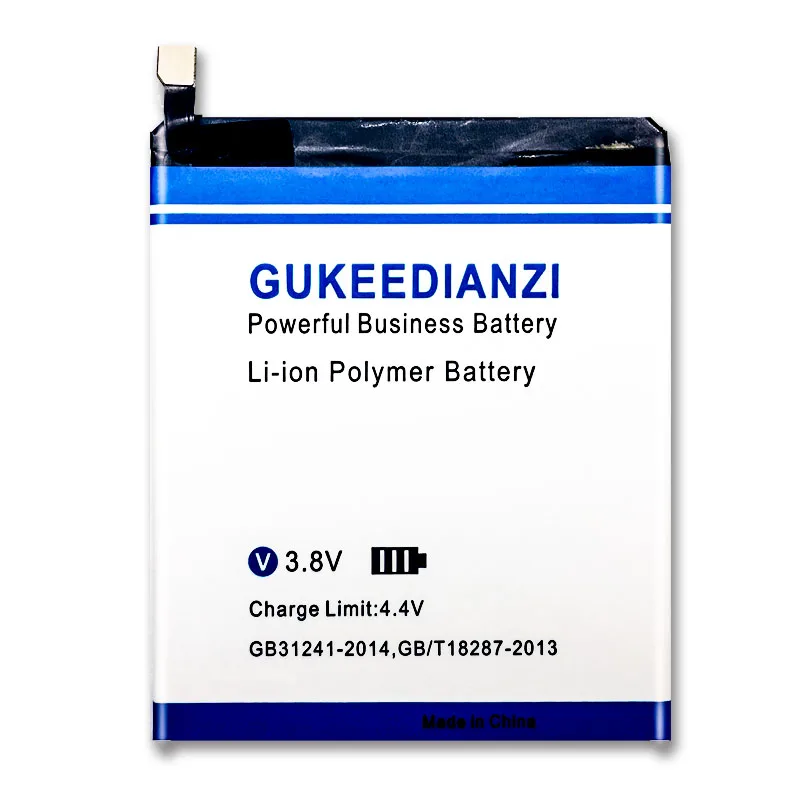 GUKEEDIANZI батарея для мобильного телефона BM48 для Xiaomi Note 2 Note2 5400mAh Высокое качество, сменные батареи
