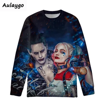 

2020 Men's Spring Autumn Sweatshirts Joker Printing Men Hip Hop Streetwear 3d Print Tracksuits Sudaderas Hombre
