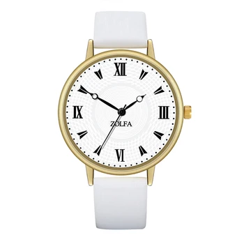 

White/Black/Gold/Blue Belt Watch Women's Watch Simple Watch Quartz Watch-1