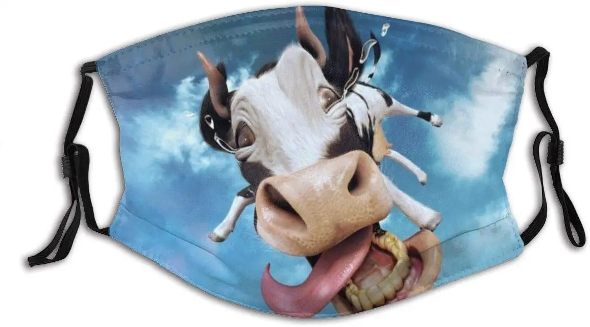 Маска от пыли Crazy Cow-многоразовая маска для лица с принтом повязка на голову