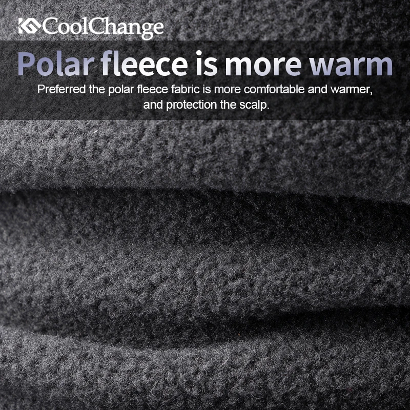 Велосипедная шапка CoolChange зимняя теплая спортивная велосипедная для улицы