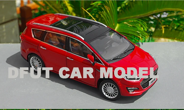 Литая 1:18 Игрушечная модель спортивного автомобиля LIFAN XUAN LANG MPV, оригинальные авторизованные детские игрушки в подарок