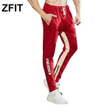 ZFIT спортивные мужские штаны для бега, новинка, модные длинные штаны в стиле хип-хоп, Мужские штаны для фитнеса, уличные мужские брюки, спортивные штаны для бега
