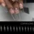 Gel X Tips Nail Extension System Full Cover Pre-shaped Sculpted Long Coffin Stiletto False Tip Bag of 240