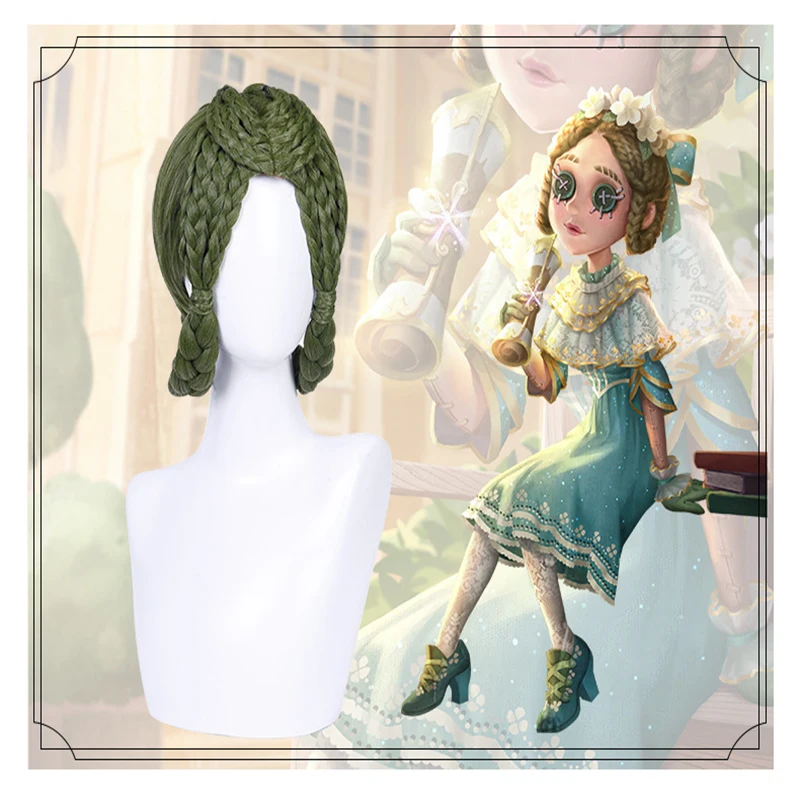 Игра Identity V Косплей парики доктор Emily Dyer Косплей термостойкие искусственные волосы для париков Хэллоуин парик для костюмированной вечеринки