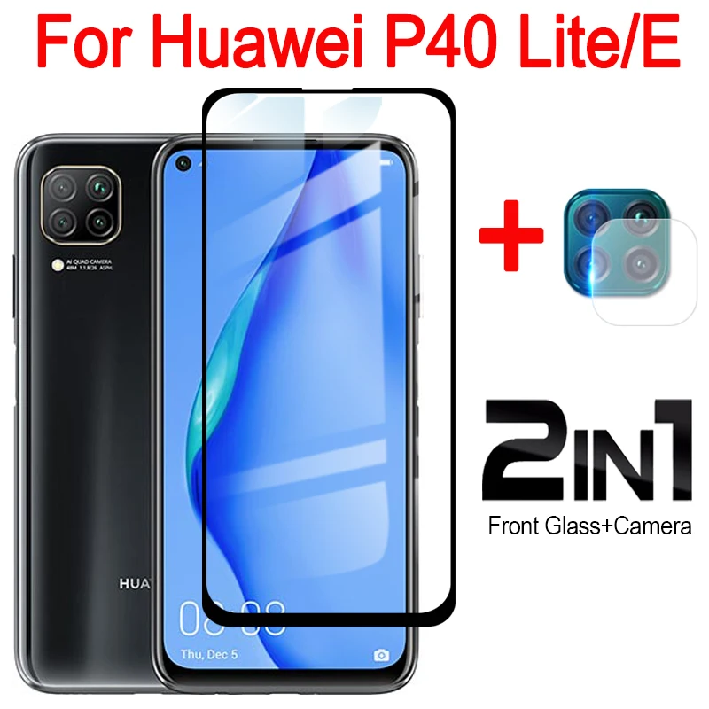 Чехол p40 lite e для huawei p 40 light p40lite hwawei 40p Защитная бронированная камера телефона funda