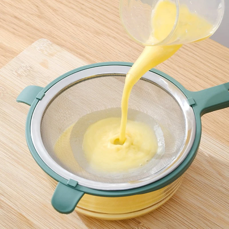 Tamis En Acier Inoxydable Pour Cuisine - Pour Farine, Sucre - Modèle 16394 - Éco-responsable