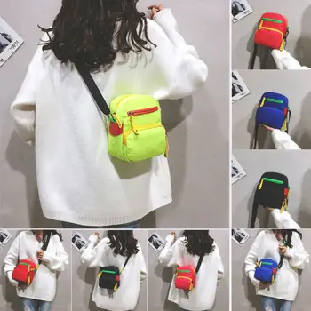 

2020 Stylish Women Bags Mini Small Messenger Cross Body Handbag Shoulder Bag Purse Canvas Travel Purse Satchel Handbag
