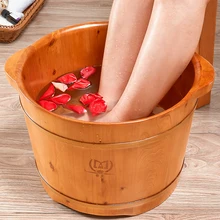 Новое поступление, массажный пузырьковый бочонок для ног из цельного дерева, педикюрный массаж для ног, уменьшающий давление, домашняя ванна для взрослых, домашняя ванна для ног