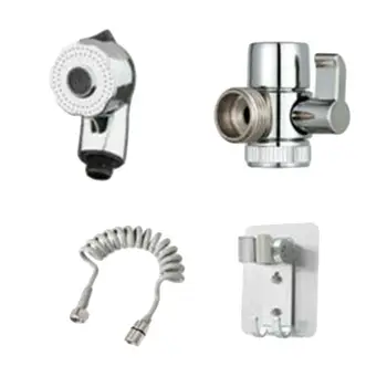 

Sanitary Ware Suite Home Bathroom Washbasin Faucet External Shower Small Nozzle Set Shampoo House Artifact Shower Kit