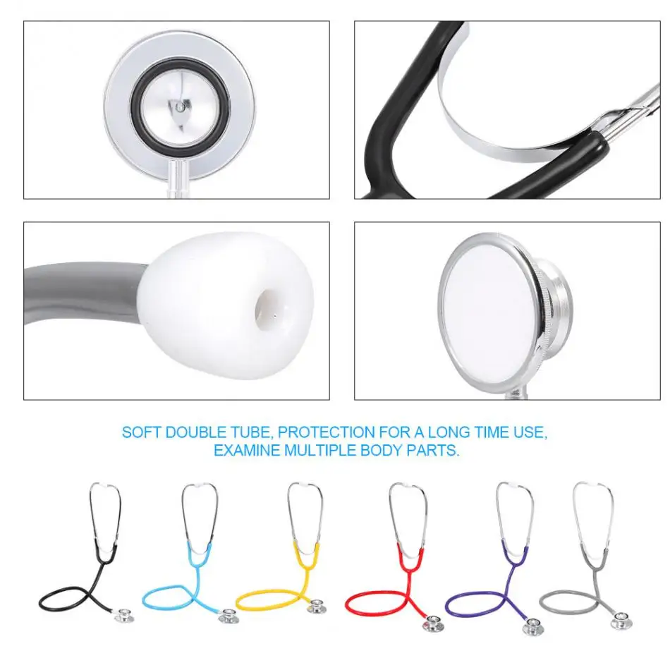 Dual Head Professional Stethoscope Multifunctional Portable Stethoscope Equipment Estetoscopio Health Care Tool dual head stethoscope medical stethoscope