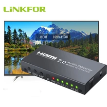 LiNKFOR 2 порта HDMI 0 переключатель с поддержкой аудио экстрактора