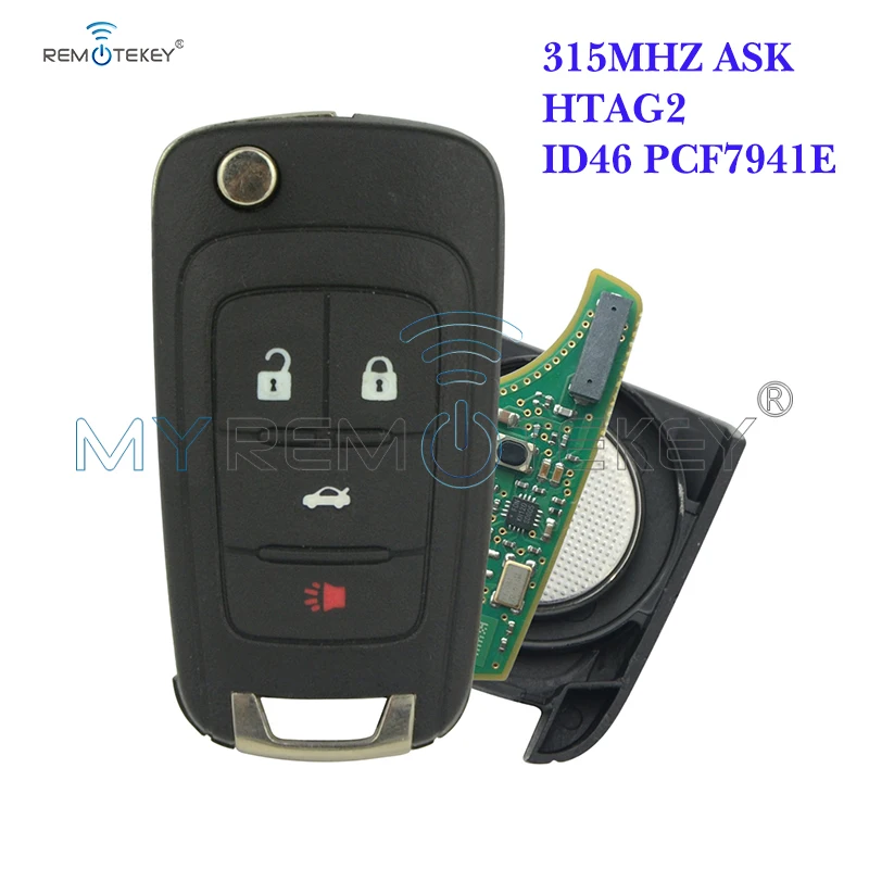 Пульт дистанционного управления Remtekey 315 МГц для Buick LaCrosse Regal chevrolet malibu sonic orlando 2011-2015