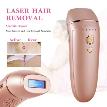 

2 Style Household Laser Freezing Point Photon Hair Removal Instrument Beauty Salon Hair Removal Machine Lady Shaving Device