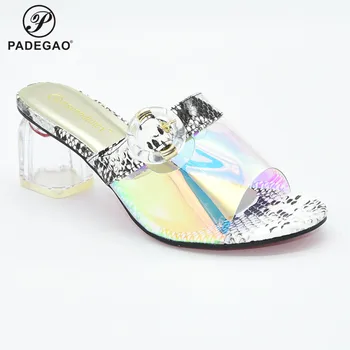 

Latest Comfortable Shoes Italian Sets 2020 Women Shoes Without Bags Women Rhinestone Shoes
