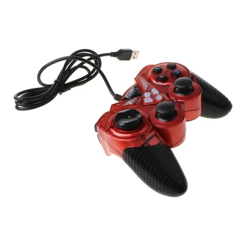 

Wired USB Game Controller for PC Computer Laptop Vibration Joystick Gamepads for WinXP/Win7/Win8/Win10