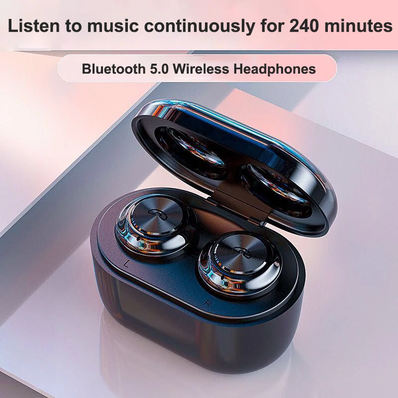 NBL TWS 5,0 Bluetooth 6D стерео наушники беспроводные наушники IPX5 водонепроницаемые безголовые с микрофоном для всех телефонов