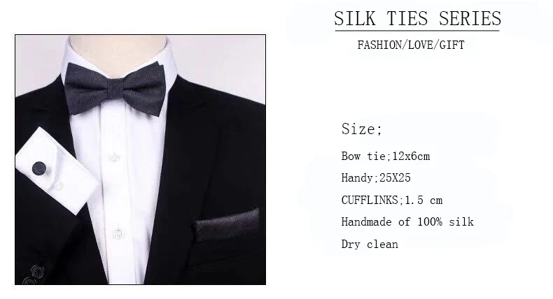 black bow tie