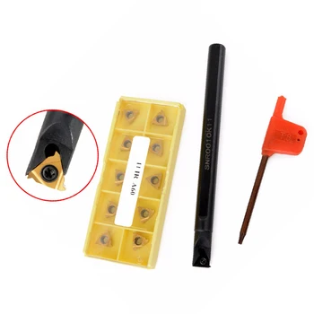 

Internal Lathe Threading Boring Bar Holder Turning Alloy Steel Spare 10mm