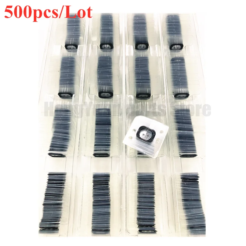 

500pcs Home Button Holding Gasket Rubber sticker Spacer for iPhone 5 5S 5SE 5C 6 6S Plus Mobile phone parts