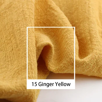 

3m Multifunction DIY Crafts Patchwork Solid For Clothes Curtain Thin Soft Sewing Textile Linen Cloth Home Hand Eye Coordination