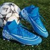 Men Kids Football Boots Turf Soccer Shoes Cleats Training High Top Ankle Sport Sneakers Quality AG TF Indoor 2022 New Size 35-45 ► Photo 3/6