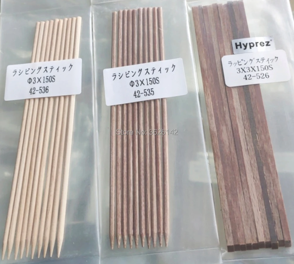 Wooden lapping sticks Hard/Soft Wooden polishing tools precision lapping