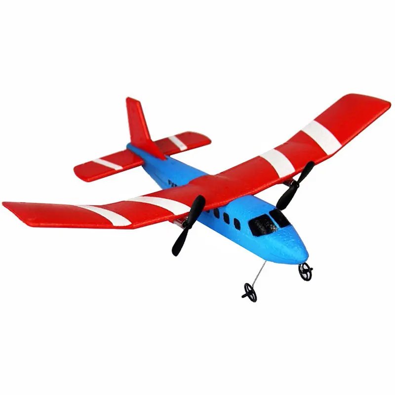 Беспроволочный пульт дистанционного управления RC планер 2 4G 2CH самолет с